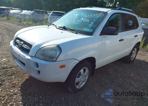 2007 Hyundai Tucson Gls from USA, damaged, VIN KM8JM12BX7U608510